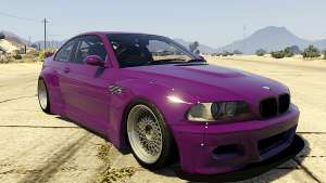 BMW M3 E46 Pandem Rocket Bunny for GTA 5 front view