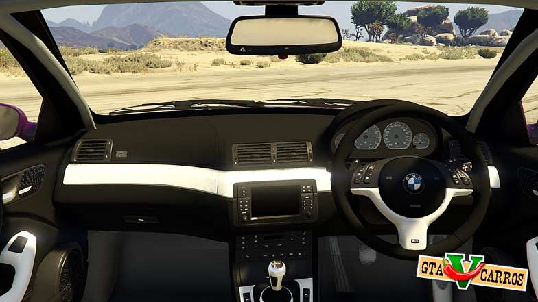 BMW M3 E46 Pandem Rocket Bunny for GTA 5 interior