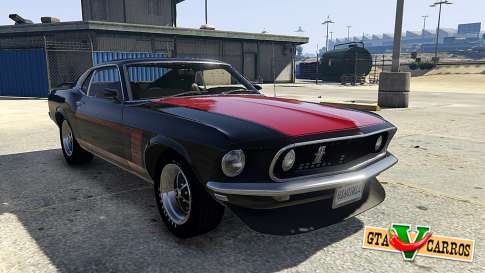 Ford Mustang Boss 302 1969 for GTA 5 front view