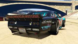 Declasse Drift Tampa V2 for GTA 5 rear view