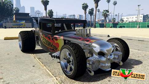 The BoneShaker 1.0 for GTA 5 front view