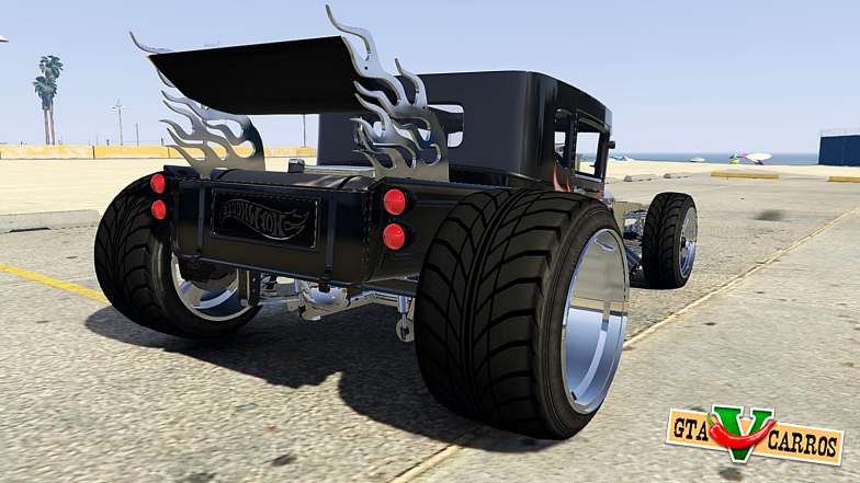 The BoneShaker 1.0 for GTA 5 rear view