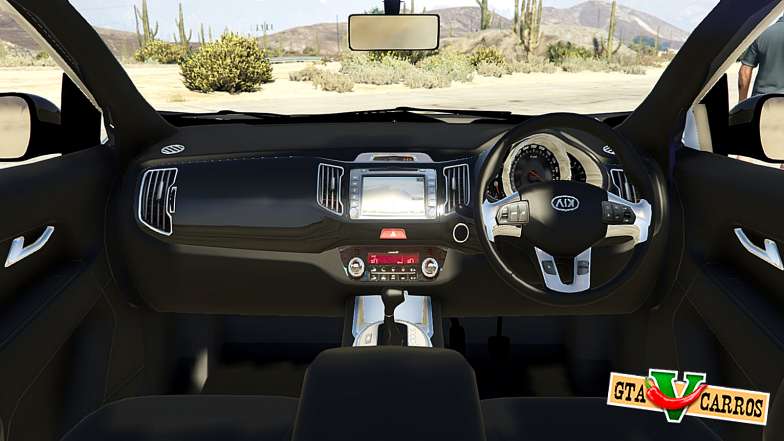 Kia Sportage 2017 2.5 for GTA 5 interior