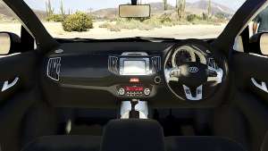 Kia Sportage 2017 2.5 for GTA 5 interior