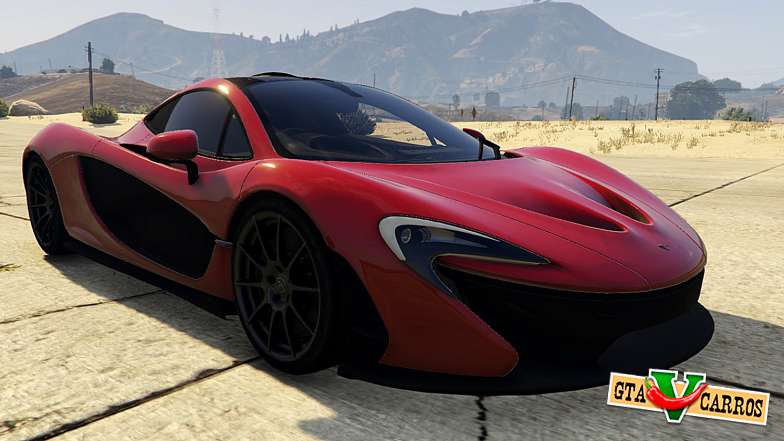 McLaren P1 2014 2.0 for GTA 5 front view