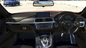 BMW 335i Sedan for GTA 5 interior