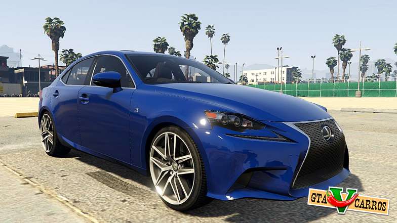 Lexus IS350 F-Sport 2014 for GTA 5 front view