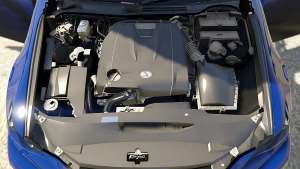 Lexus IS350 F-Sport 2014 for GTA 5 engine