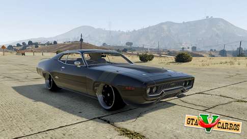 Plymouth GTX 1.1 for GTA 5 front view