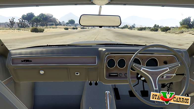 Plymouth GTX 1.1 for GTA 5 interior