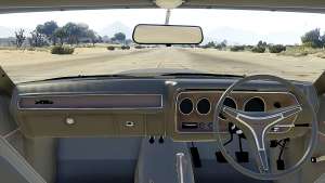 Plymouth GTX 1.1 for GTA 5 interior