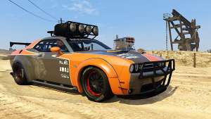 Dodge Challenger 2015 (Super Tuning) for GTA 5 front view