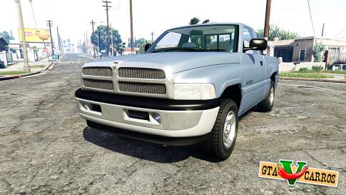 Dodge Ram 1500 1999 [add-on] for GTA 5 front view