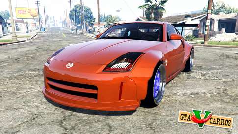Nissan 350Z (Z33) stardust [add-on] for GTA 5 front view