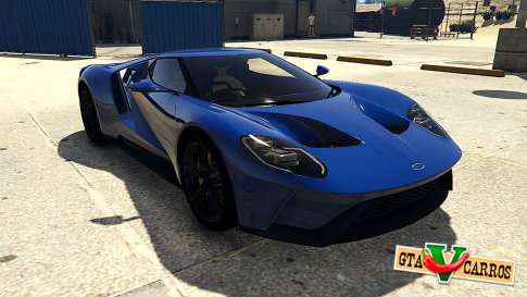 Ford GT 2017 for GTA 5 front view