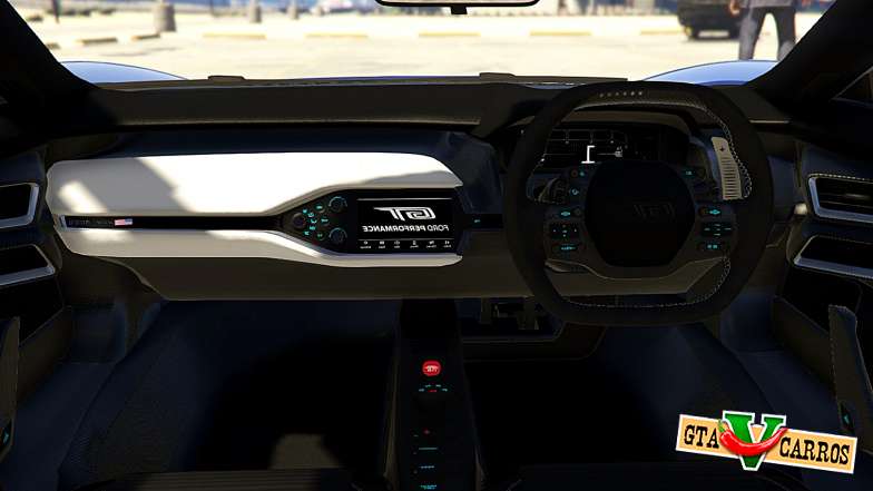 Ford GT 2017 for GTA 5 interior