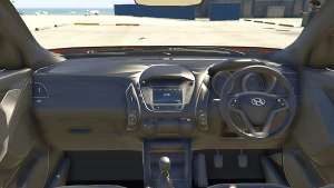 Hyundai Santa Fe 2013 for GTA 5 interior