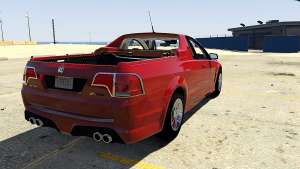 HSV Limited Edition GTS Maloo for GTA 5 rear view