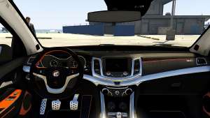 HSV Limited Edition GTS Maloo for GTA 5 interior