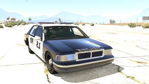 Police car from GTA San Andreas for GTA 5 front view