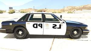 Police car from GTA San Andreas for GTA 5 side view