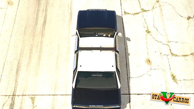 Police car from GTA San Andreas for GTA 5 exterior