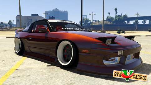 Nissan 240SX BN Sports III for GTA 5 front view