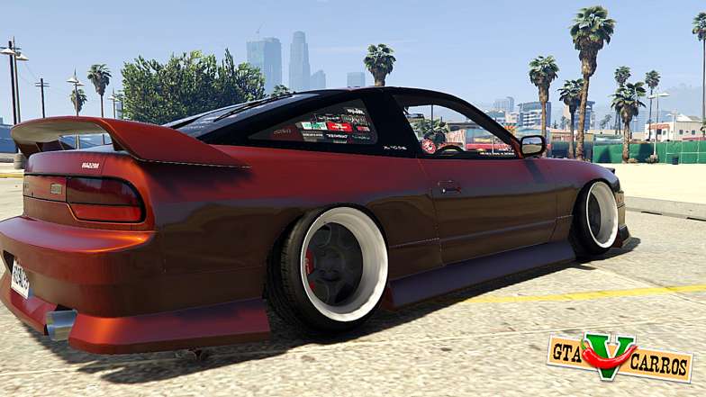 Nissan 240SX BN Sports III for GTA 5 front view