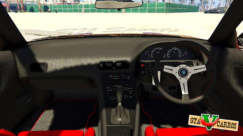 Nissan 240SX BN Sports III for GTA 5 interior