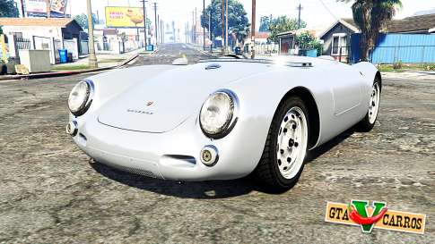 Porsche 550A Spyder 1956 [add-on] for GTA 5 front view
