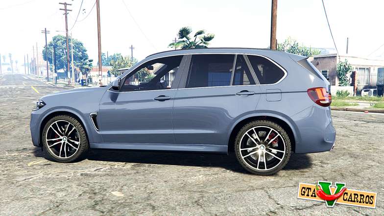 BMW X5 M (F85) 2016 [replace] for GTA 5 side view