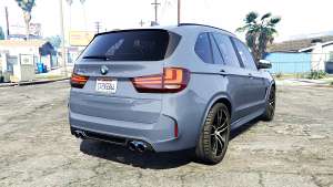 BMW X5 M (F85) 2016 [replace] for GTA 5 rear view