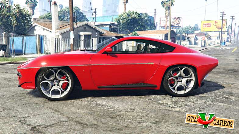 Alfa Romeo Disco Volante 2013 [add-on] for GTA 5 side view