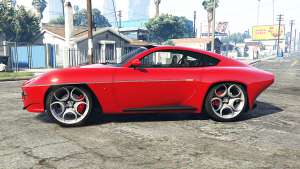 Alfa Romeo Disco Volante 2013 [add-on] for GTA 5 side view