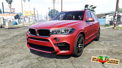 BMW X5 M (F85) 2016 [add-on] for GTA 5 front view