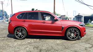 BMW X5 M (F85) 2016 [add-on] for GTA 5 side view