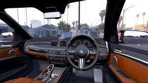 BMW X5 M (F85) 2016 [add-on] for GTA 5 interior