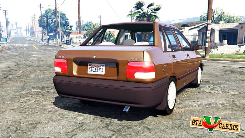 SAIPA 131 SL [replace] for GTA 5 rear view