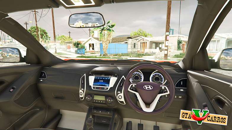 Hyundai Santa Fe (DM) 2013 [replace] for GTA 5 interior