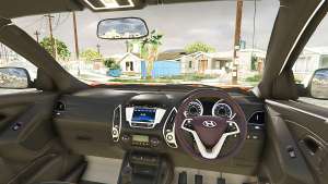 Hyundai Santa Fe (DM) 2013 [replace] for GTA 5 interior