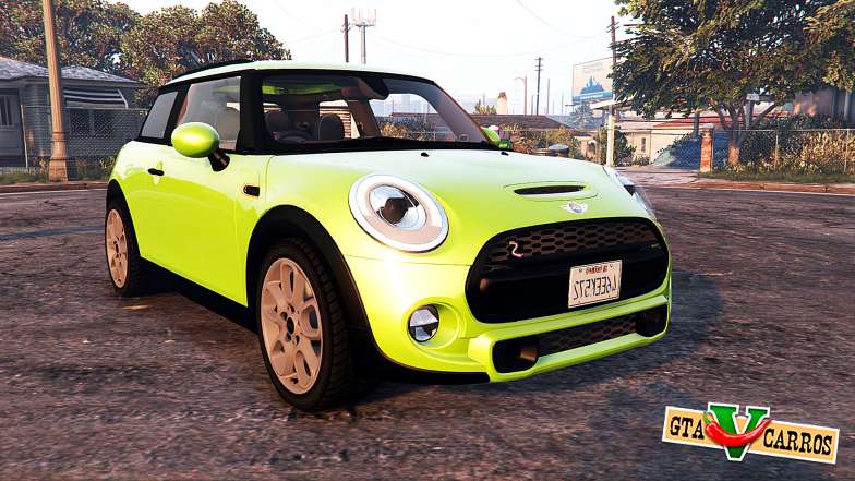 Mini Cooper S (F56) 2015 [replace] for GTA 5 front view