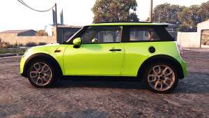 Mini Cooper S (F56) 2015 [replace] for GTA 5 side view