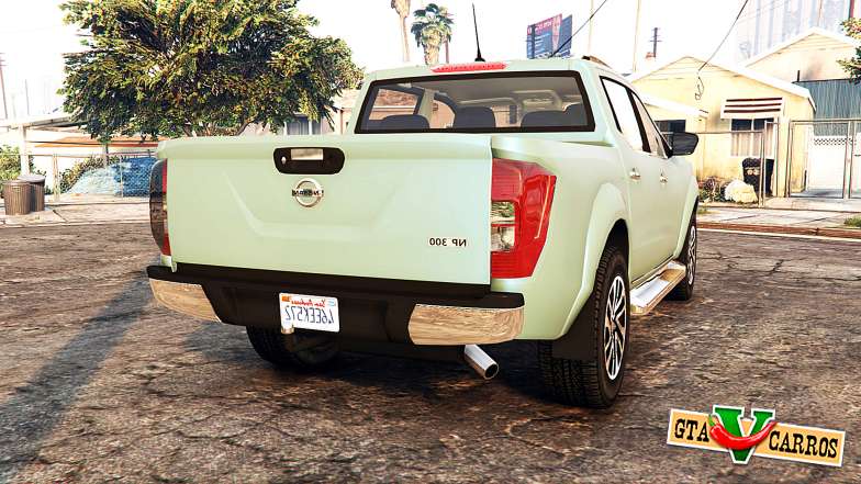 Nissan Frontier (D23) 2017 [replace] for GTA 5 rear view