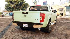 Nissan Frontier (D23) 2017 [replace] for GTA 5 rear view