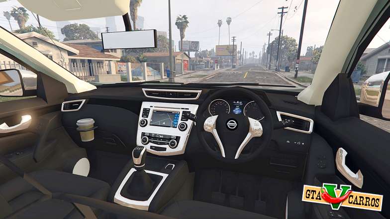 Nissan Frontier (D23) 2017 [replace] for GTA 5 interior