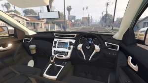 Nissan Frontier (D23) 2017 [replace] for GTA 5 interior