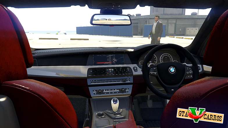 BMW M5 f10 2012 for GTA 5 interior