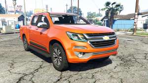 Chevrolet S10 Double Cab 2017 [replace] for GTA 5 front view