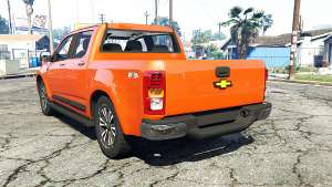 Chevrolet S10 Double Cab 2017 [replace] rear view