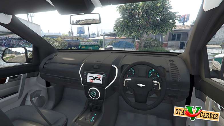 Chevrolet S10 Double Cab 2017 [replace] for GTA 5 interior